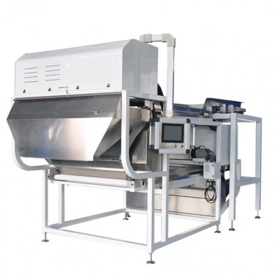 Garlic color sorter, dried garlic flakes belt sorter , fresh garlic sorter grading and cleaning equipment